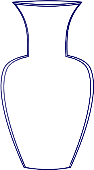 White Vase Clip Art At Clker Com Vector Clip Art Online - Clip Art (342x599)