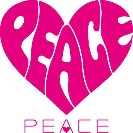 Peace In Love More - Peace And Love Logo (450x450)