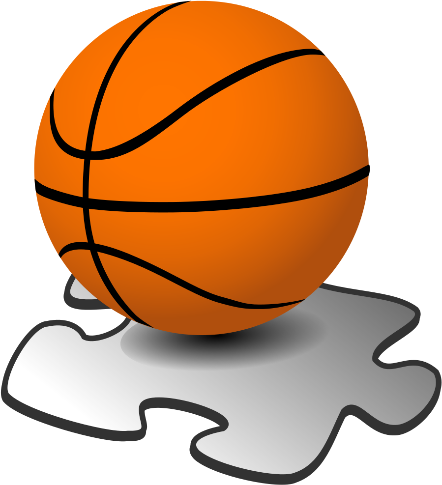 File - Basketball Stub - Svg - Basketball Clip Art Png (1024x1024)