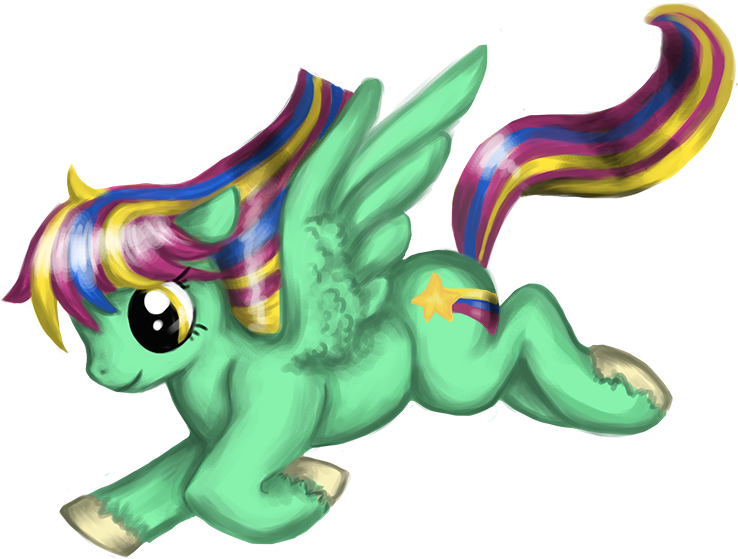 More Like Mlp - Cartoon (900x695)