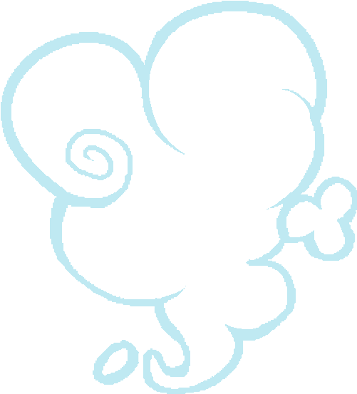 Cloud Heart Cutie-mark By Missaquaanime - Baby Angel Clip Art (580x640)