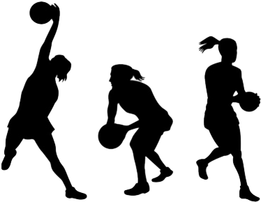 Netball Clipart Png Mart - Netball Clipart (580x387)