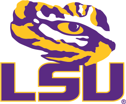 Logo Clipart Lsu Football - Lsu Eye Of Tiger (500x500)