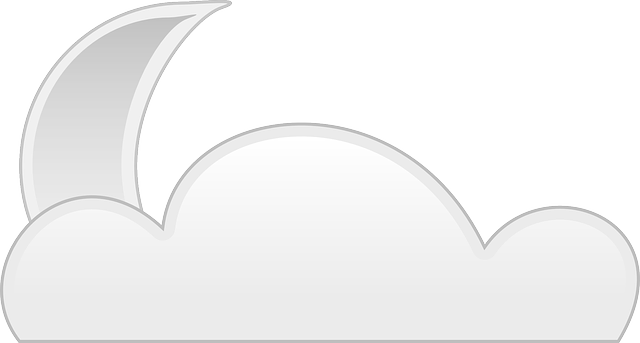 Free Vector Weather Clip Art - Cloud (640x343)