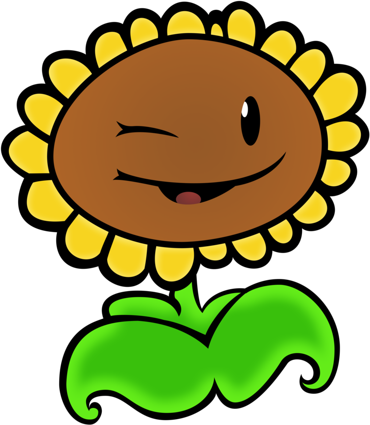 Http - //i - Imgur - Com/h3haedn - Sunflower In Plants Vs Zombies (1024x1024)