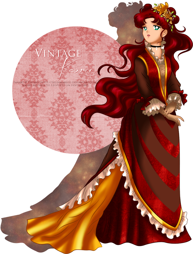 Vintage Kaoru By Selinmarsou Commission - Vintage Kaoru By Selinmarsou Commission (1024x1024)