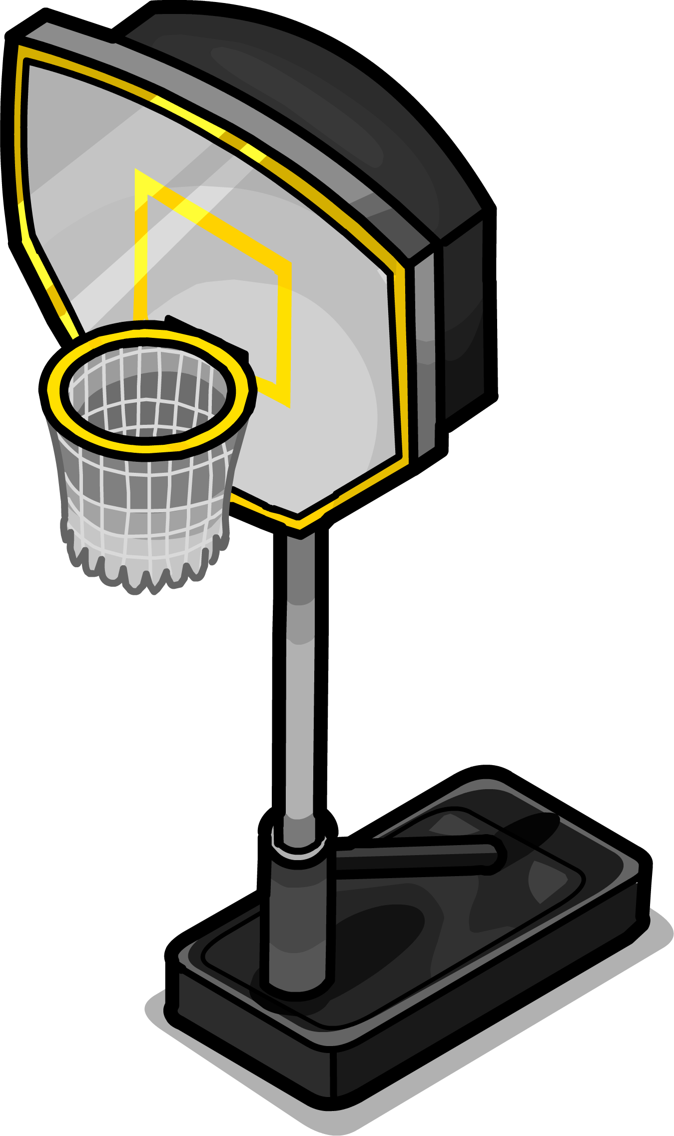 Basketball Hoop Sprite 002 - Basketball (1349x2273)