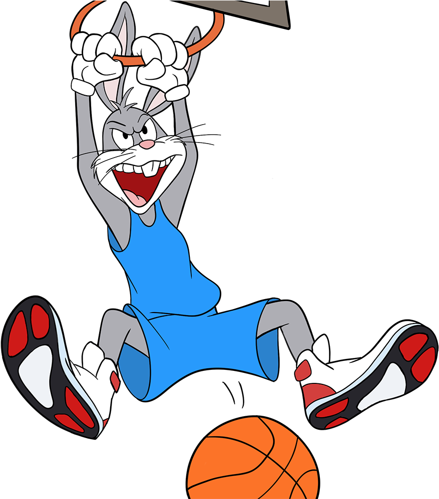 Bugs Bunny Space Jam Png 1000x1000 Png Clipart Download