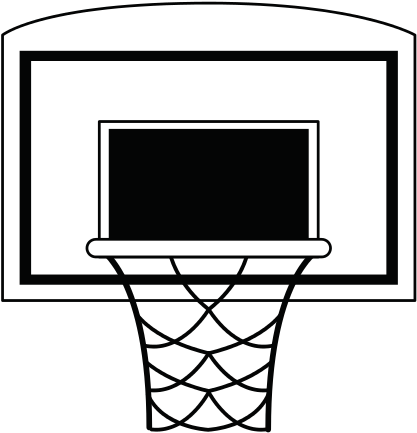 Basketball Backboard And Hoop Icon Image - Backboard (550x550)