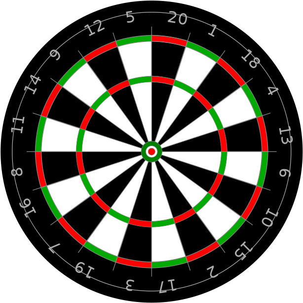 Football - Dart Board (674x653)