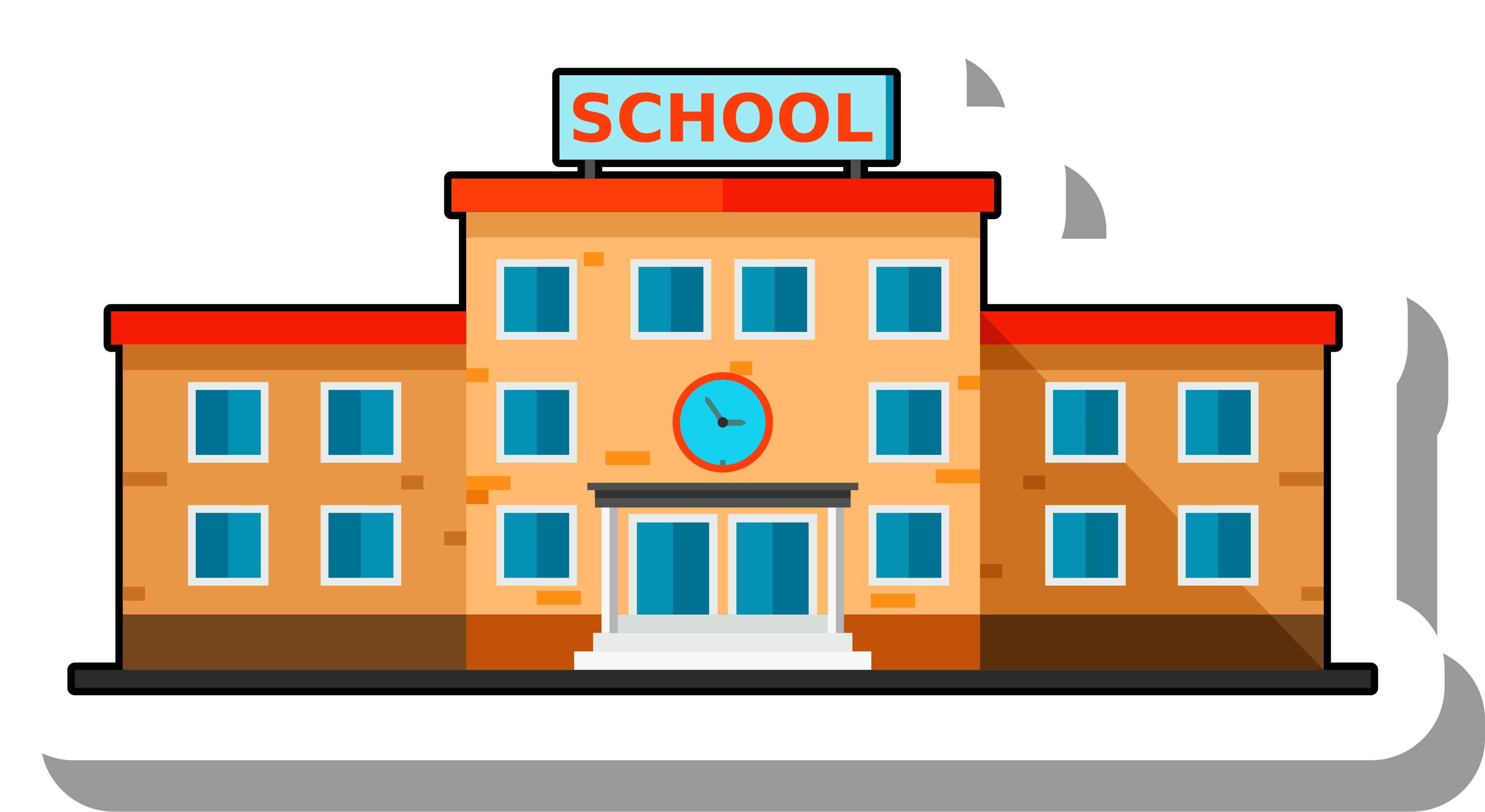 School Building Cartoon School Building Classroom Cartoon School ...