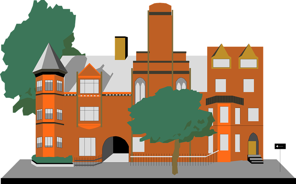 Old Building Clipart - Clipart Building Png (960x598)