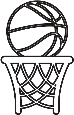Basket Basketball Isolated Icon - Illustration (550x550)