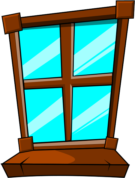 Window Clipart - Window Clipart (480x640)