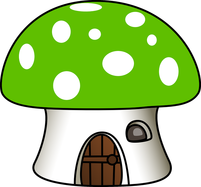 White House Vector 26, Buy Clip Art - Clipart Mushroom House (774x720)