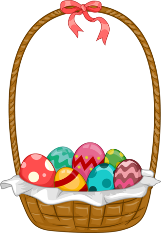 Small Easter Basket Clipart - Easter Basket Clip Art (333x481)