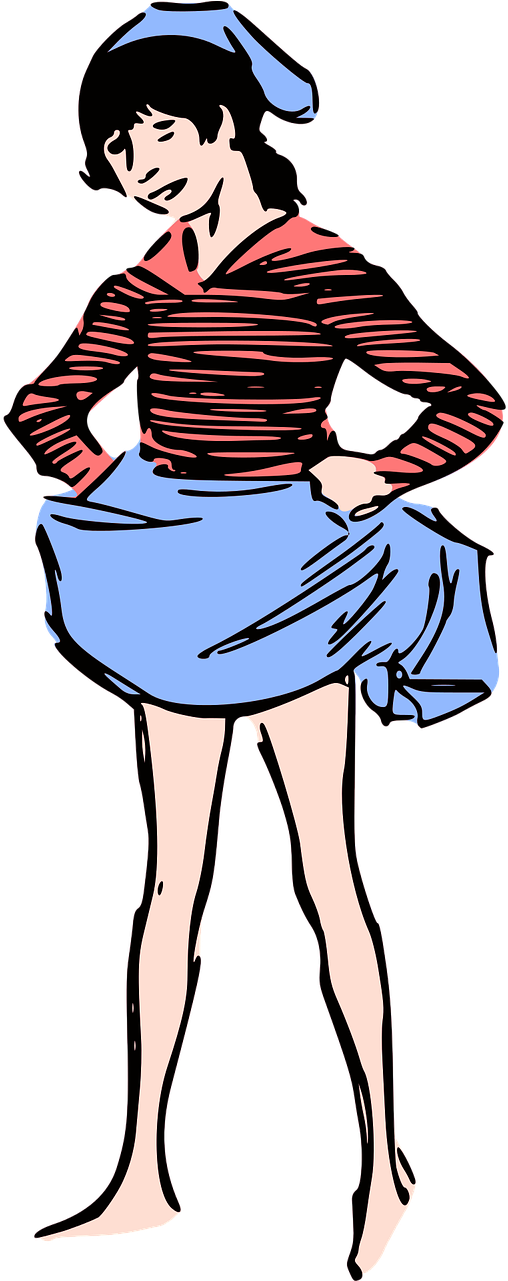 Woman Skirt Girl Vintage Sexy Png Image - Woman Skirt Girl Vintage Sexy Png Image (640x1280)