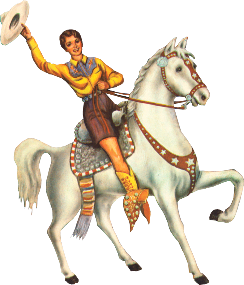 Cowgirl Clipart Vintage Cowgirl - Cow Girl Poser Png (827x967)