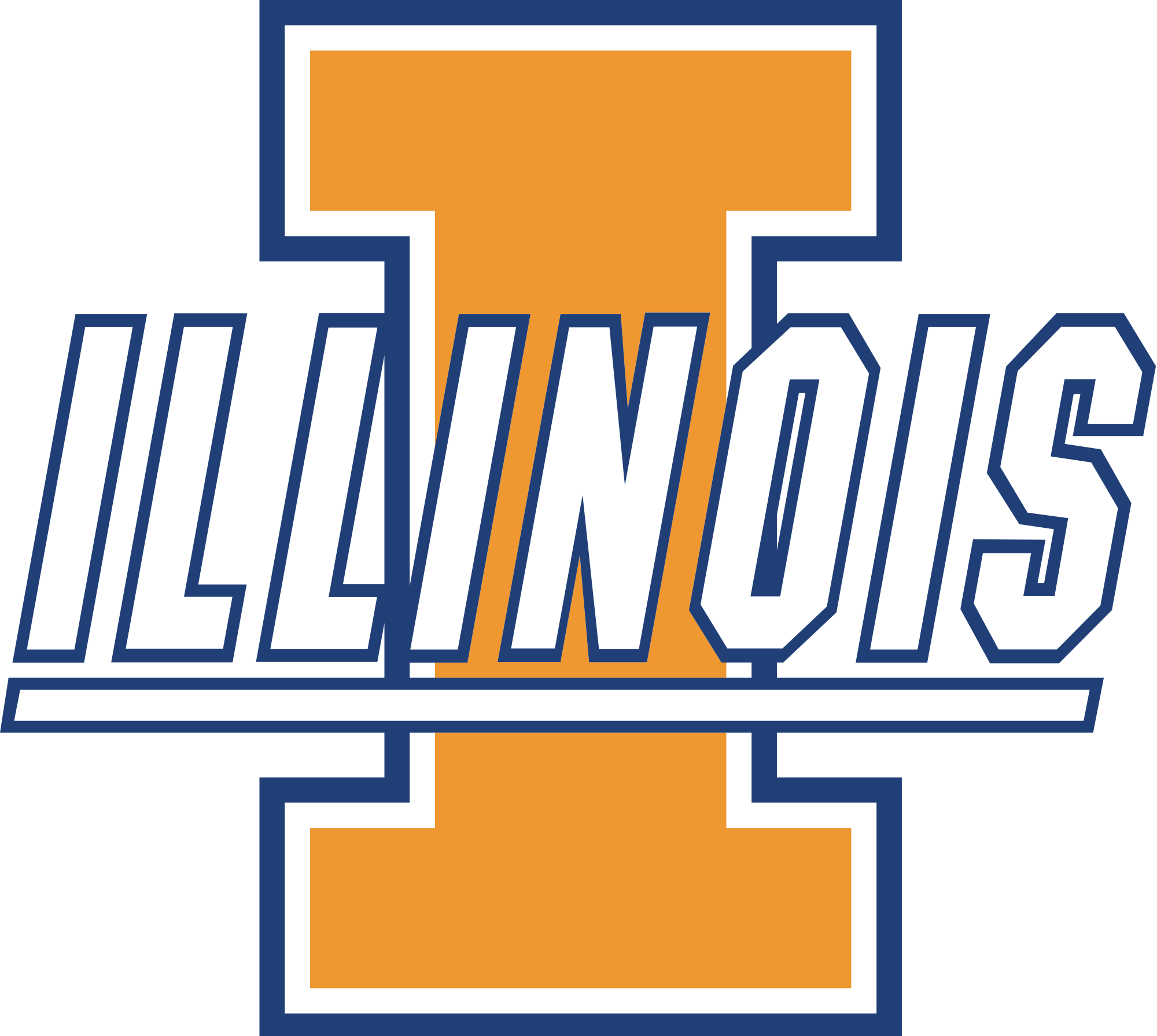 Illinois Fighting Illini Logo (2000x1792)