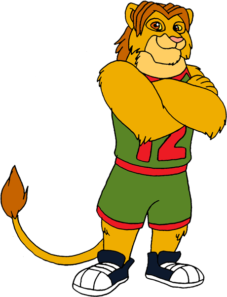 Basketball Player Johnny By Lionkingrulez - Cartoon (472x613)