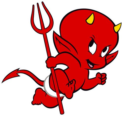 Demon Png - Cartoon (500x473)