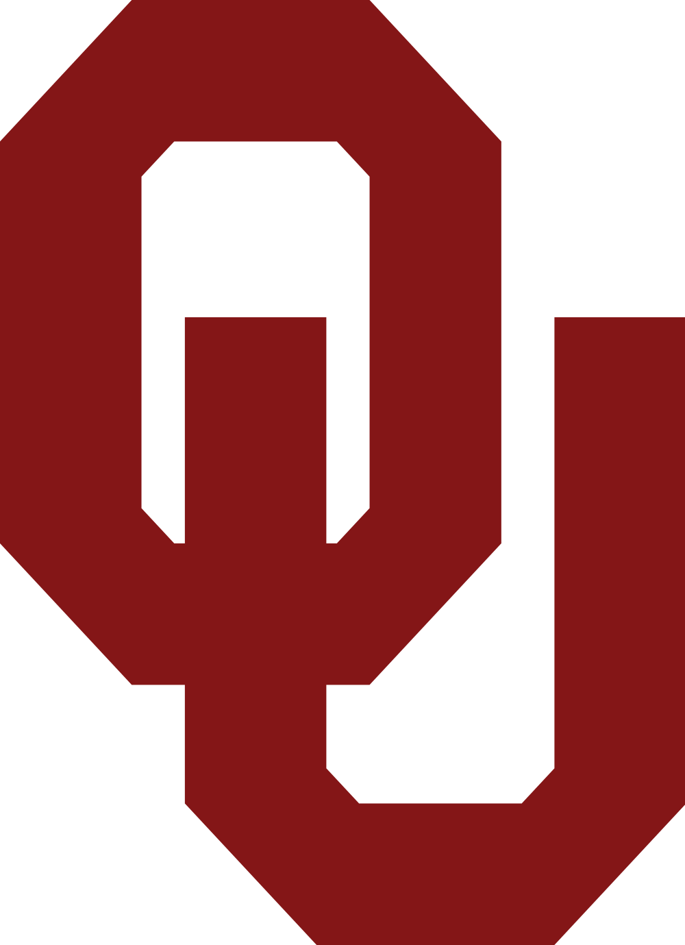 Cute Ou Clip Art Medium Size - Oklahoma Sooners Logo (1000x1379)