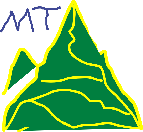 Mountain 3 Clip Art - Clip Art (600x553)