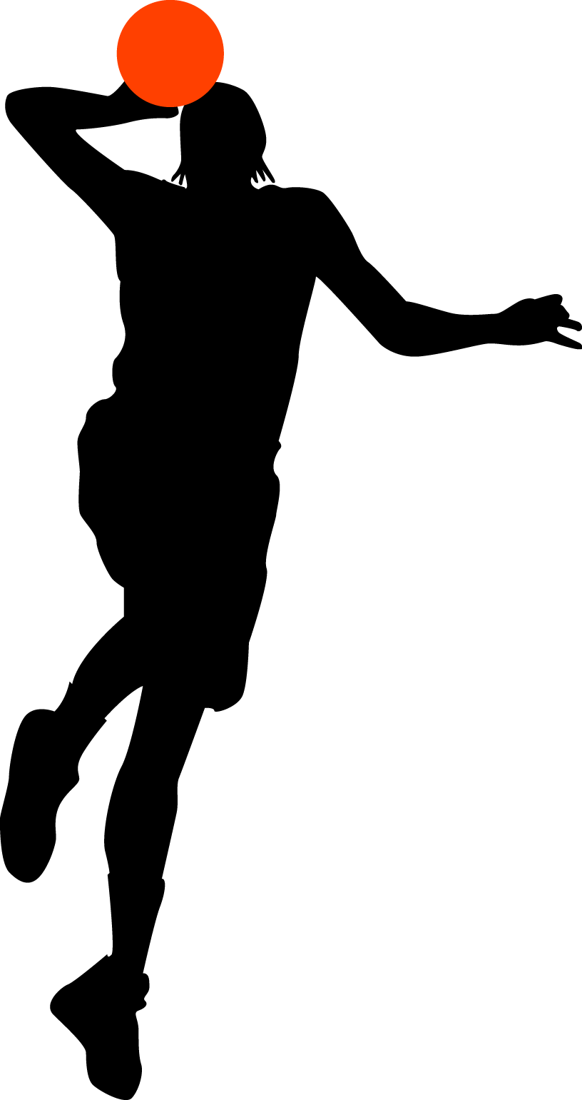 Basketball Backboard Sport Clip Art - Basketball Backboard Sport Clip Art (816x1541)