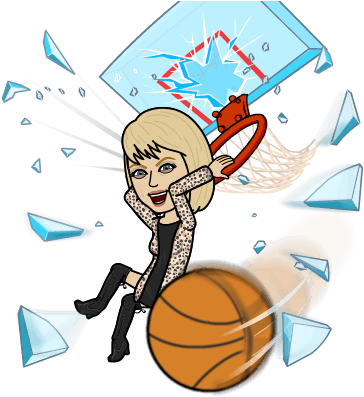 I've Made My Picks - Bitmoji Of Guy Playing Basketball (398x398)