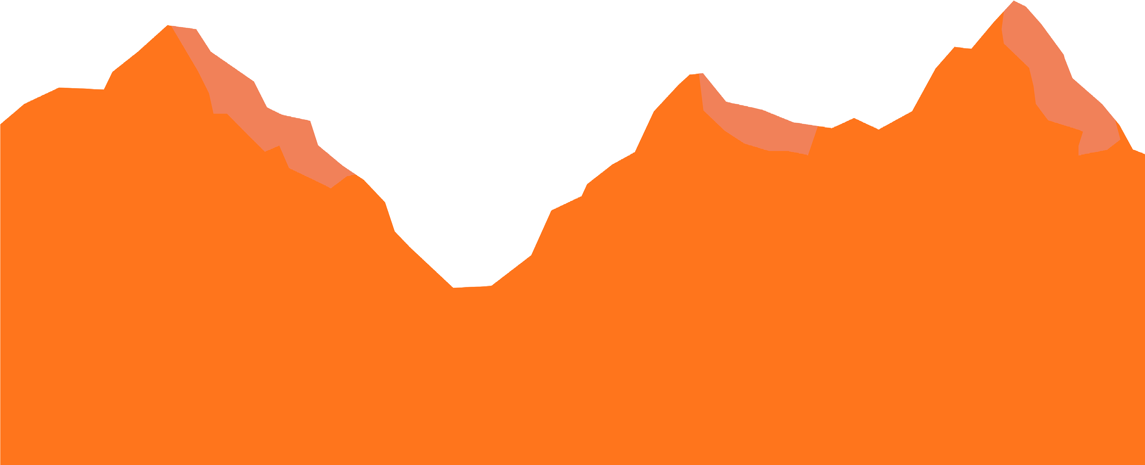 Mountain Range Sunset - Mountain Illustration (3840x2160)