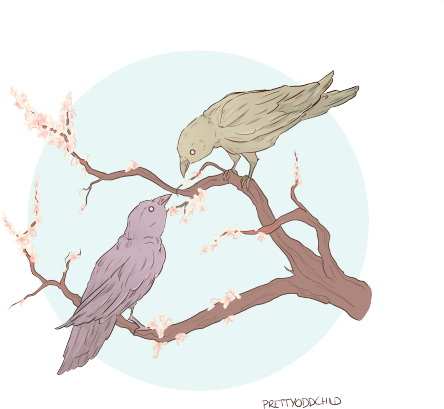 “ Drew More Bbrae Today As A Warmup Doodle ” - Bird (500x501)