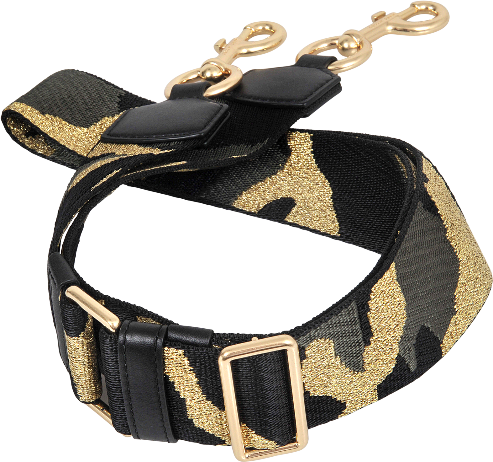 Marc Jacobs Tonal Jj Webbing Strap Black Woman Classic - Marc Jacobs Camo Bag Strap (2000x2000)