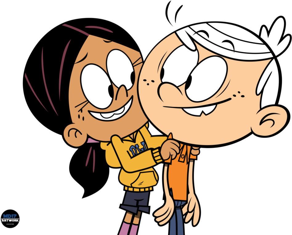 Lincoln And Ronnie Anne By Mandash1996 - Lincoln And Ronnie Anne (1034x773)
