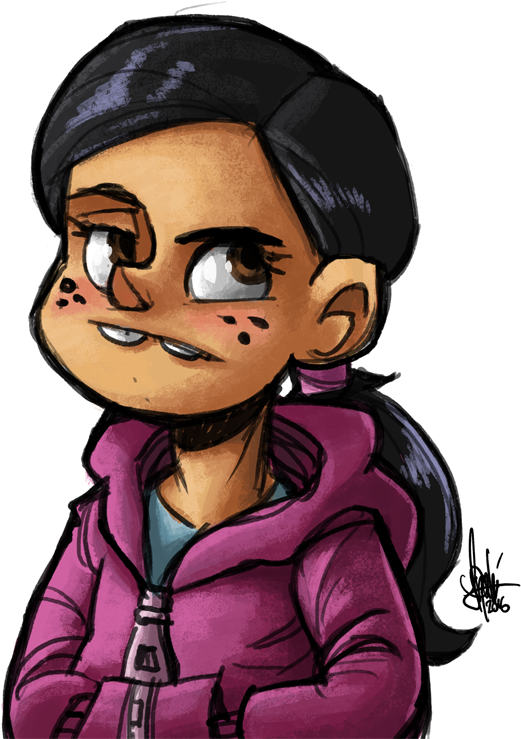 Ronnie Anne By Theartrix - Ronnie Anne Loud House (533x750)