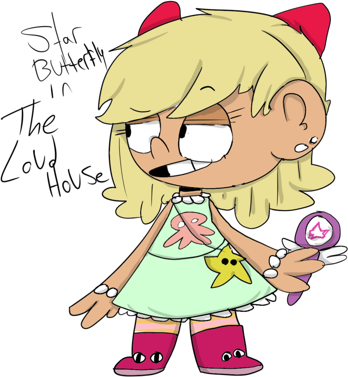 Jazzyjulie 35 10 Star Butterfly Loud House Style By - Comics (1024x768)