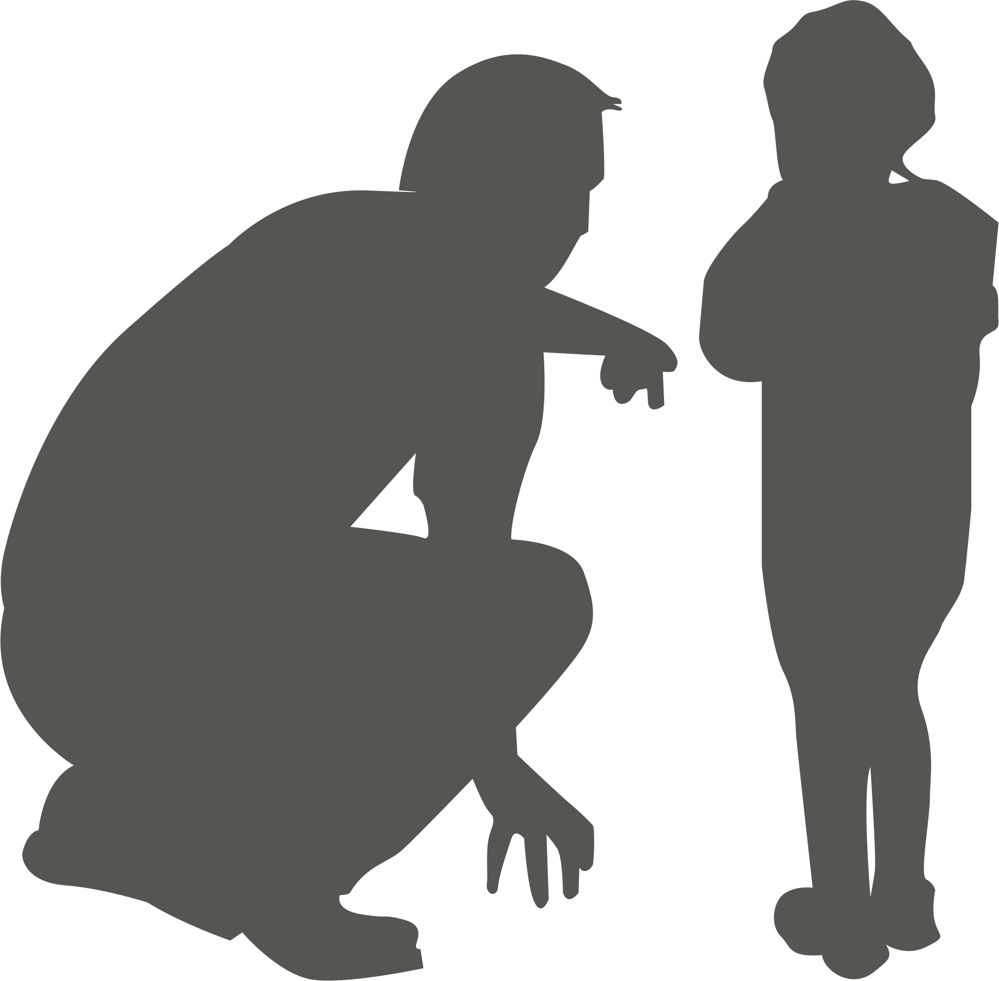 Clipart - Man And Child Clipart (2019x1983)
