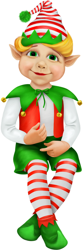 Gifs Tubes De Natal - Elf (315x831)