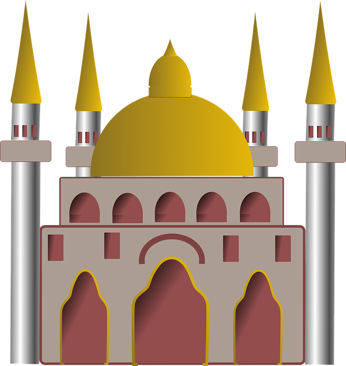 Mosque Clipart Building - Mosque Building Clipart (682x720)