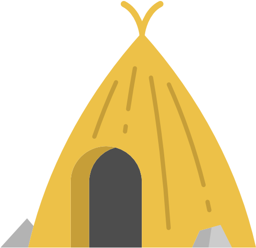 Stone Age House Clipart - Stone Age House Icon (512x512)