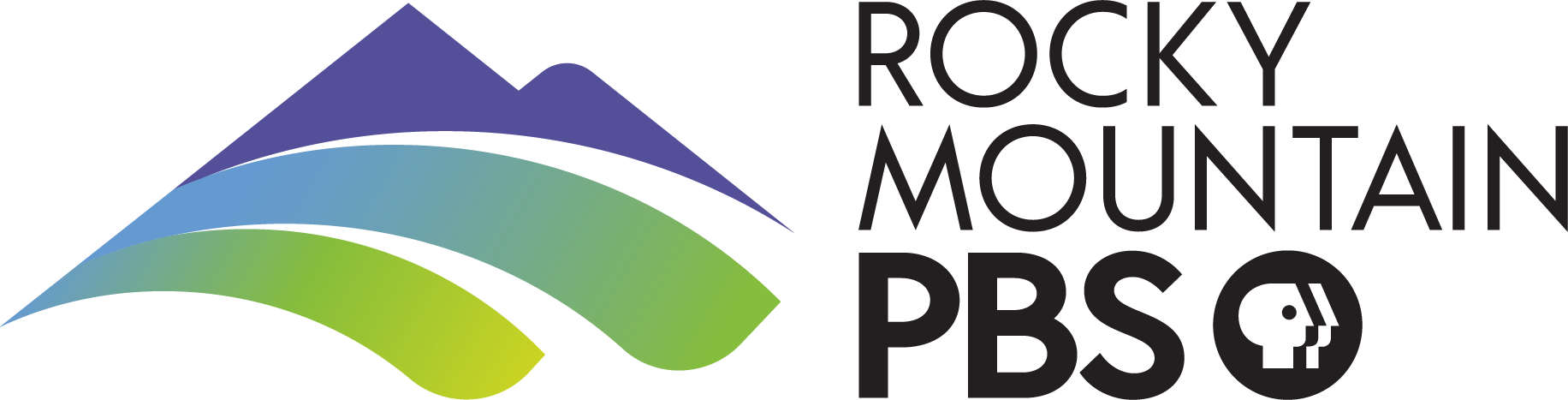Secondary Wordmark Logo - Rocky Mountain Public Media (1832x467)