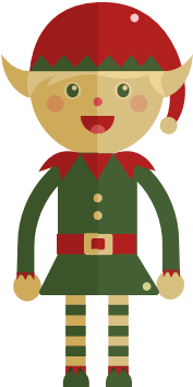 Elf, Christmas Icon - Cartoon (512x512)