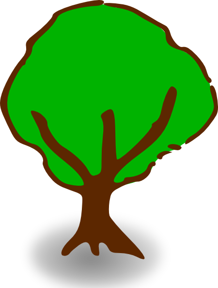 Map Symbols Clip Art Car Pictures - Map Symbol For Tree (450x594)
