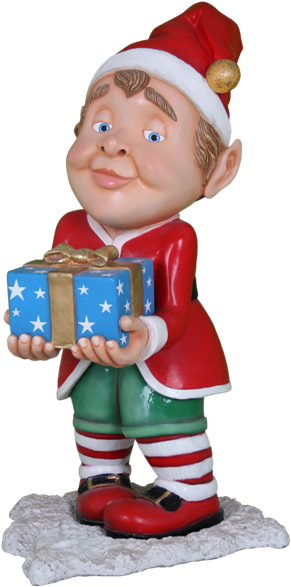 Wl Elf Gift - Queens Of Christmas Wl-elf-gift-04 Wl-elf-gift-04 - (427x640)