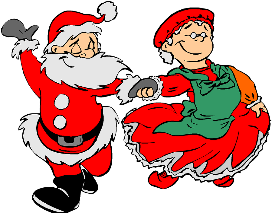 Christmas Elf Clipart 18, - Animated Dancing Santa Claus (921x720)