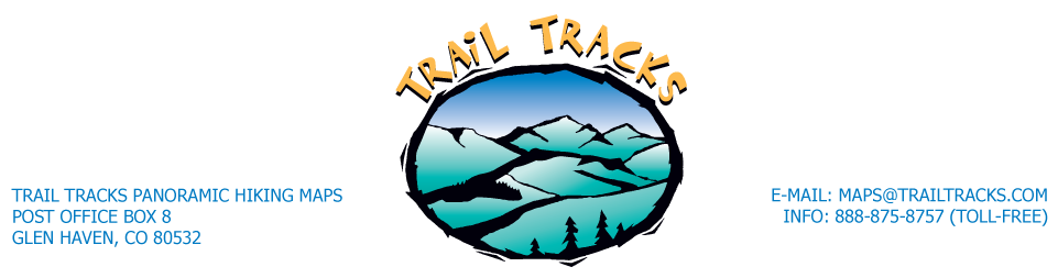 Trail Tracks Panoramic Hiking Maps - Hiking (960x269)
