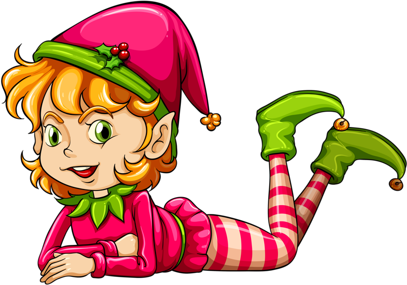 Elves ‿✿⁀°••○ - Cartoon Lady Elves (800x571)