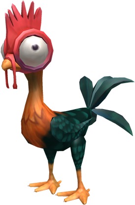 Next, Travel To The Mountain Island, And Climb Up The - Moana Hei Hei Png (420x420)