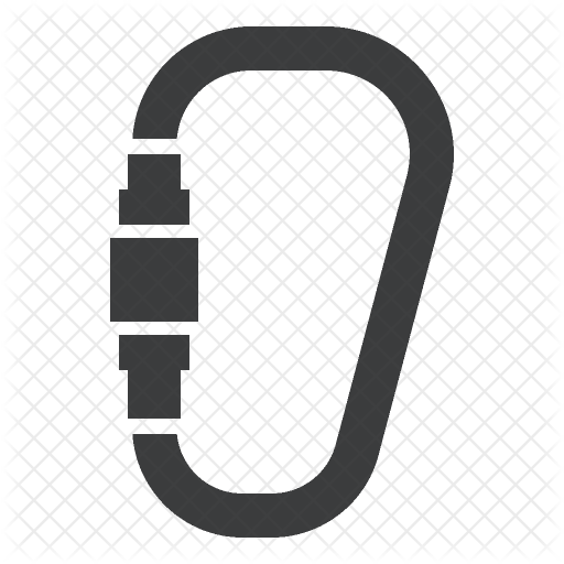 Carabiner Icon - Carabiner Climbing Clip Art (512x512)