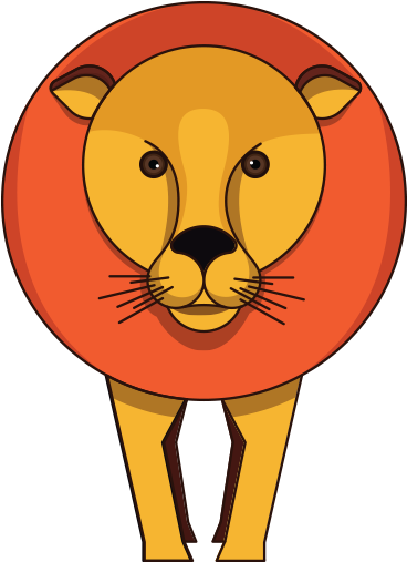 Úbicalo Para Tu Próxima Visita - Dibujo De Zoologico De Leon (375x710)