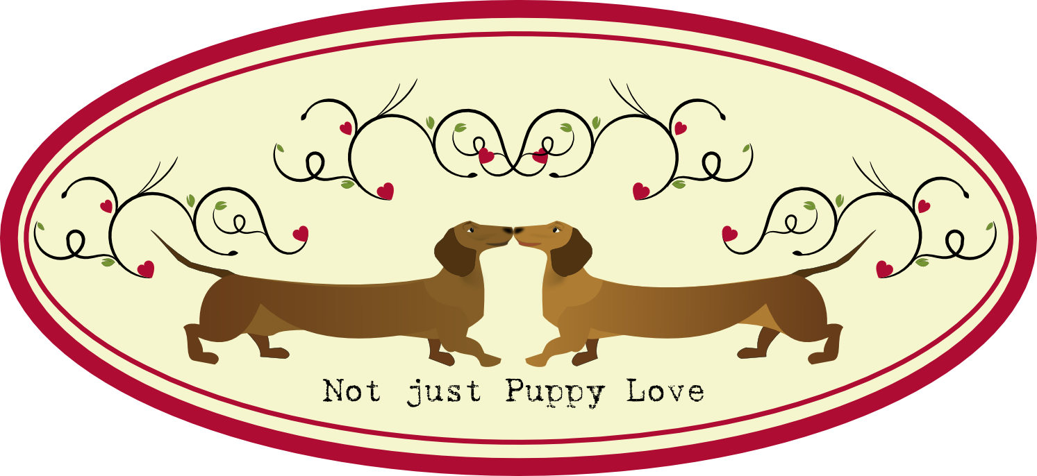 Free Dachshund Puppy Cliparts, Download Free Clip Art, - Valentines Day Dachshund Puppies (1493x686)